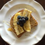 Brain Foods - Ezekiel bread with fruit and honey https://balancingforlife.com/?p=414